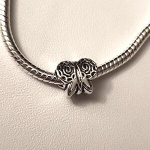 Butterfly Charm for European Style Bracelets Fits Pandora Systems